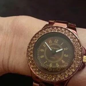 Scoop NYC | Accessories | Scoop Bronze With Rhinestones  display picture 1